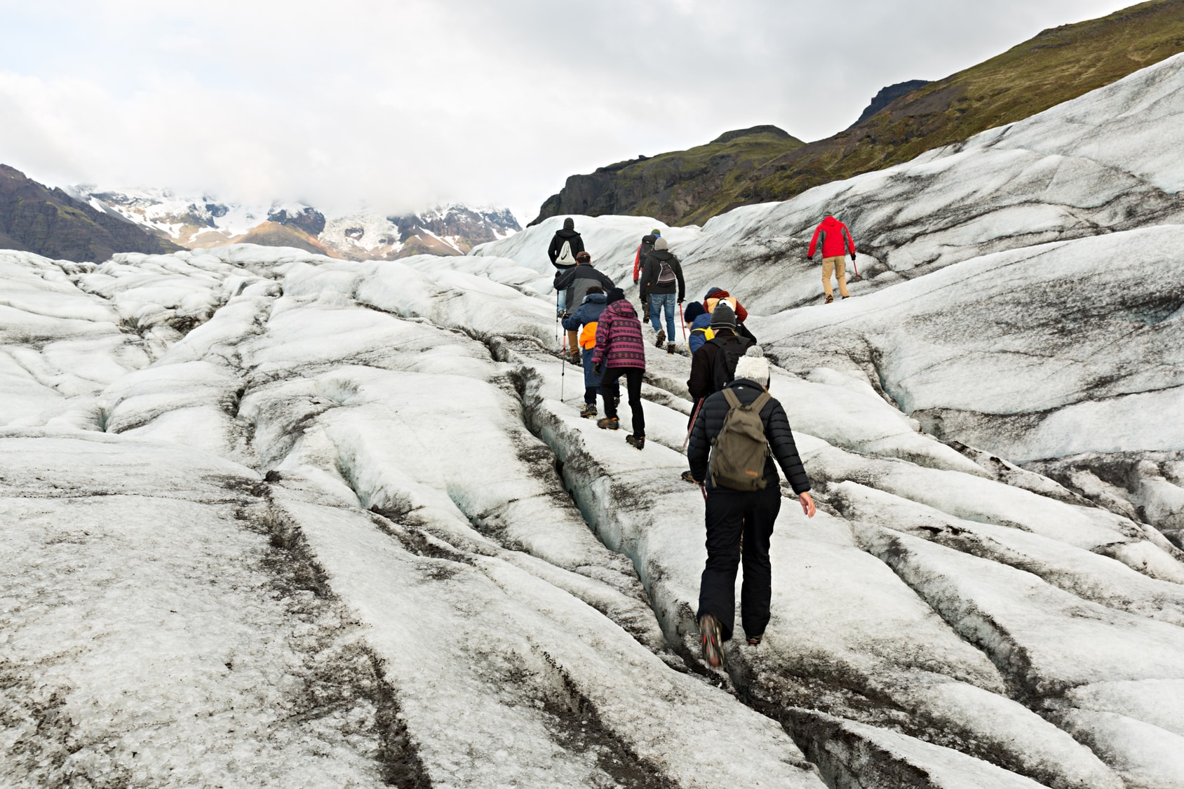 Visit the highlights of the South Coast, magnificent waterfalls, volcanoes, glaciers, stroll on Reynisfjara black sand beach, and more!