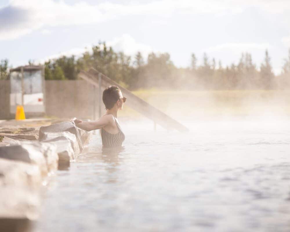 Visit the oldest swimming pool in Iceland! Iceland is home to some of the world's most stunning natural wonders, one is Secret Lagoon.