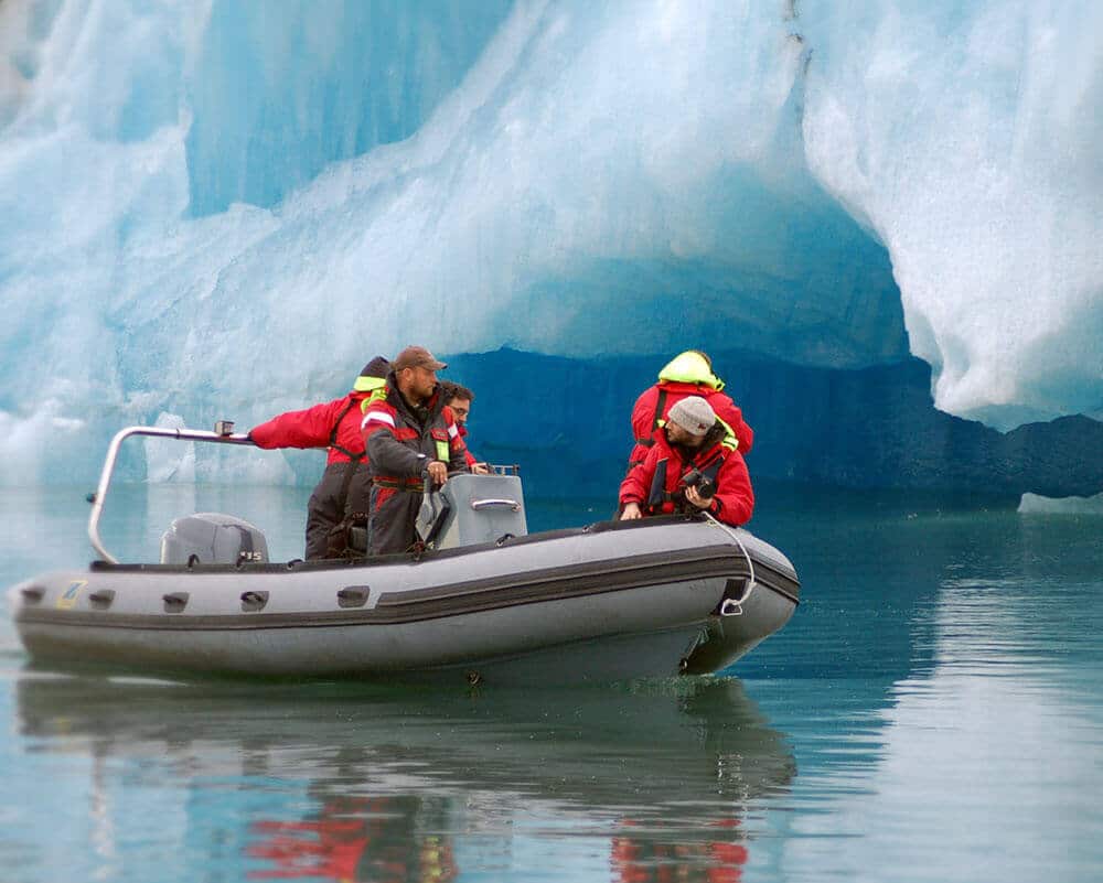 Zodiac Boat Tour in Jökulsárlón - Sail through Iceland's breathtaking landscapes, Zodiac tours offer close encounters with icebergs.
